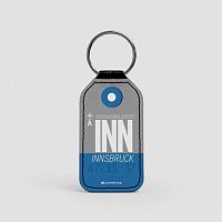 INN - Leather Keychain