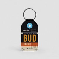 BUD - Leather Keychain