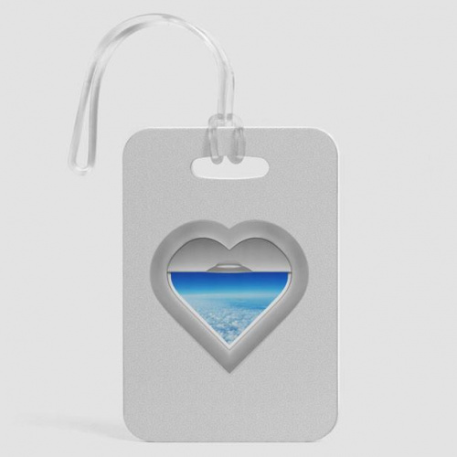 Heart Window - Luggage Tag