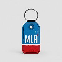 MLA - Leather Keychain
