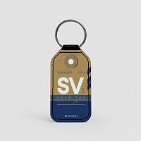 SV - Leather Keychain
