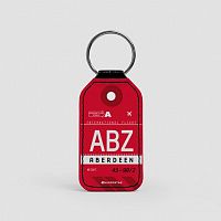 ABZ - Leather Keychain