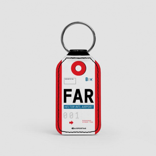 FAR - Leather Keychain