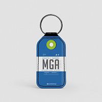 MGA - Leather Keychain