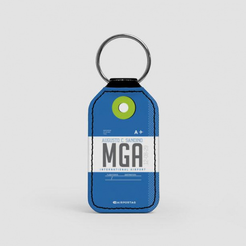 MGA - Leather Keychain