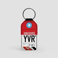 YVR - Leather Keychain