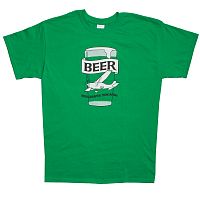 Beer Now Cheaper than AvGas T-Shirt