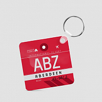 ABZ - Square Keychain