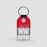 NW - Leather Keychain