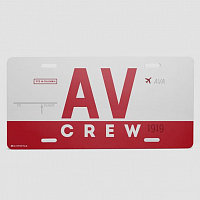 AV - License Plate