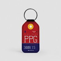 PPG - Leather Keychain