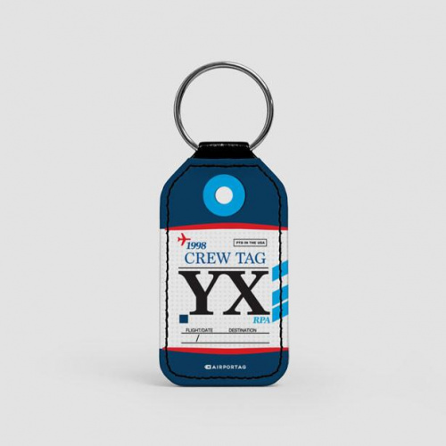 YX - Leather Keychain