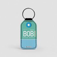 BOB - Leather Keychain