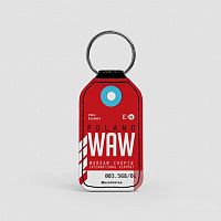 WAW - Leather Keychain