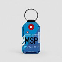 MSP - Leather Keychain