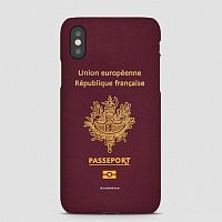 France - Passport Phone Case