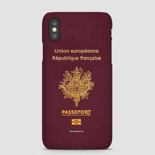 France - Passport Phone Case