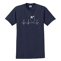 Aviation Heartbeat T-Shirt