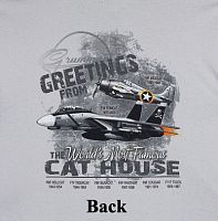 Cat House Ghosts of Grumman" T-Shirt"