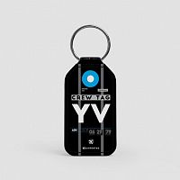 YV - Leather Keychain