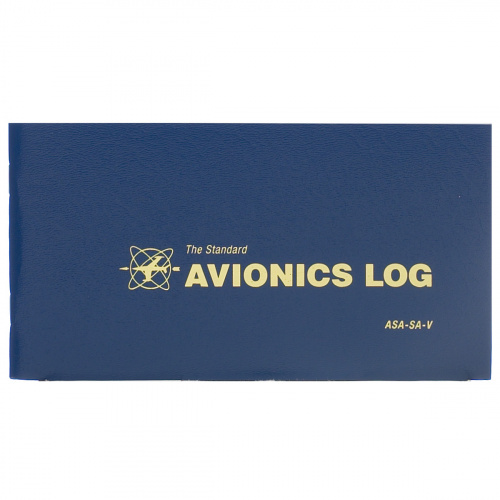 SA-V Avionics Logbook (Blue/Gray - Softcover - 64 Pages)