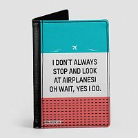 Look at Airplanes - Passport Cover