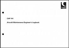 CAP 741 Aircraft Maintenance Engineer's Log Book + Binder