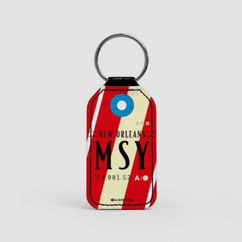 MSY - Leather Keychain