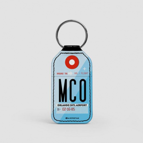 MCO - Leather Keychain