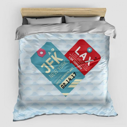 Heart Flight Tags - Comforter