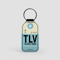 TLV - Leather Keychain