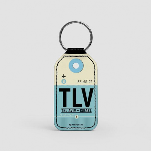 TLV - Leather Keychain