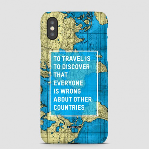 To Travel Is - Phone Case