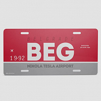 BEG - License Plate