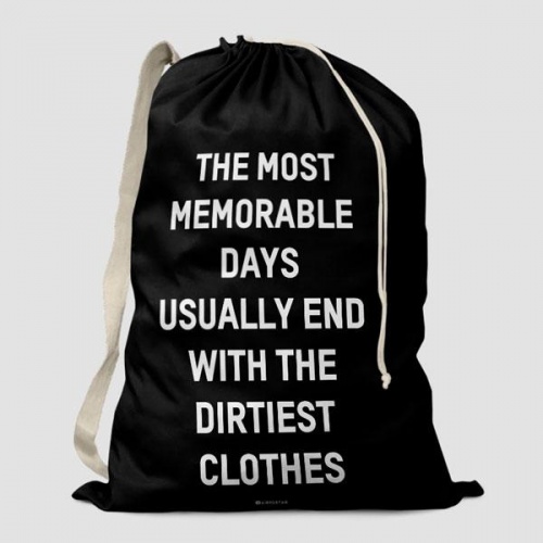 The Most Memorable Days - Laundry Bag