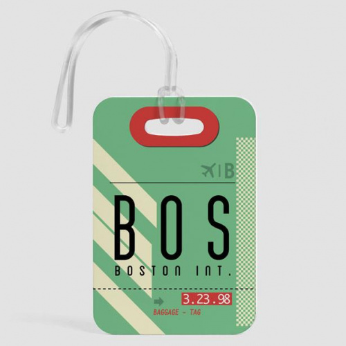 BOS - Luggage Tag