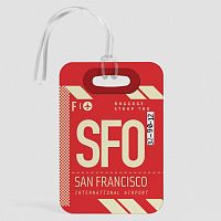 SFO - Luggage Tag