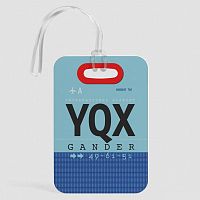 YQX - Luggage Tag