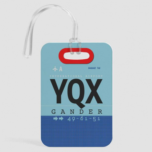 YQX - Luggage Tag