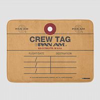 Pan Am - Crew Tag - Bath Mat