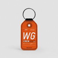 WG - Leather Keychain