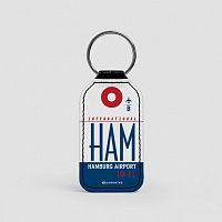 HAM - Leather Keychain