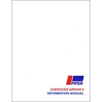 Piper Cherokee Arrow II Airplane Information Manual