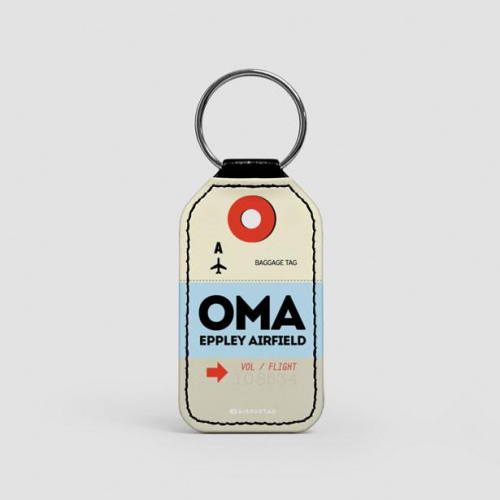 OMA - Leather Keychain