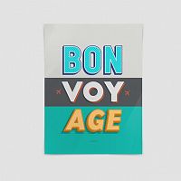 BON VOY AGE - Poster