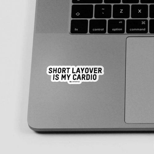 Short Layover - Sticker