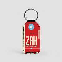 ZRH - Leather Keychain