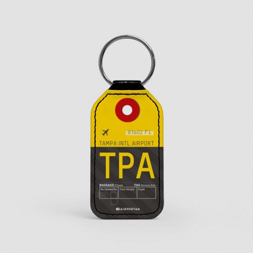 TPA - Leather Keychain