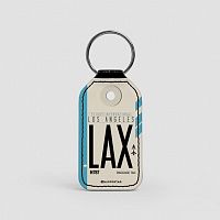 LAX - Leather Keychain