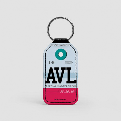 AVL - Leather Keychain